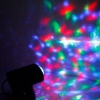 LT-W511 Natal Ballroom decoração Home RGB Rotary Palco Luz LED Luz com MP3 Player & Interruptor remoto Preto