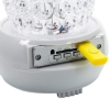 LT-W210 Ballroom de Noël Décoration RGB Lumière Rotary étape de LED avec lecteur MP3 & Remote Switch Blanc