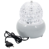 LT-W210 Christmas Ballroom Home Decoration RGB Light Rotary LED Stage Light with MP3 Player & Remote Switch White