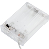 5M-50L-4,5V-3W Silberdraht Batterie Ordinary Schnur-Lichter Angetrieben ohne feste Form Warm White