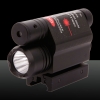 2-in-1 Professionelle 5mW 650nm Red Light Ein-Punkt-Art-Zoomable Laser-Zeiger-Schwarz