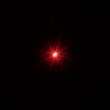 2-en-1 Profesional 5mW 650nm de la luz roja de un punto del estilo ampliable puntero láser Negro