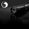 Kit stylo pointeur laser 5 en 1 zoomable avec faisceau bleu ZQ-j8 50000mw 445nm, noir