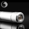 UKING ZQ-J9 8000mW 445nm Blu fascio Single Point Zoomable Penna puntatore laser Kit Argento