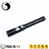 Uking ZQ-j9 8000mW 445nm Blue Beam Ponto Único Zoomable Laser Pointer Pen Kit Preto