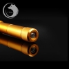 Uking ZQ-J9 3000mW 445nm blaue Lichtstrahl Single Point Zoomable Laser-Pointer Pen Kit Goldene