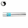UKing ZQ-j11 3000mW 450nm Blue Beam Punto único Zoomable Laser Pointer Pen Kit Chrome Plating Shell Silver