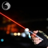 Uking ZQ-J12 3000mW 638nm Pure Red Beam-Single-Point-Zoomable Laser-Pointer Pen Kit Titansilber