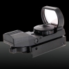 GT-HD-101A 5-Mode engrenagem Optics liga de alumínio Electro mira laser preto