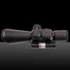 M7 625-600nm 5mW Rot Strahl 4-fache Vergrößerung-Gewehr-Bereich mit Laser-Augen Schwarz