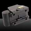 1X Optical Magnification Battery-operated Aluminum Alloy Trans Holographic Laser Sight Black