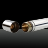 UKING ZQ-J15C 3000mW 445nm Blu fascio Spada Laser Pointer Pen Kit 5-in-1 Zoomable ad alta potenza d'argento