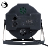 UKing ZQ-B53 36W 36-LED RGB Light Self-propelled Auto Strobe Voice-activated Stage Light Black