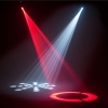 UKing ZQ-B54A 50W 1-LED 8 Rotary Pattern Effect DMX-512 semovente sound control LED Stage Lampada nera