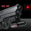 U`King ZQ-8812 650nm 50mW Kit mirino laser a luce rossa nero