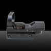 U`King ZQ-MZ01 Aluminium Rot & Grün Dot Reflex Laser Sight Set für die Jagd Schwarz