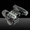 U`King ZQ-MZ03 alumínio Red Dot Reflex Laser Set Sight for Hunting Preto