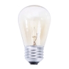 S14 24pcs Light Bulb Outdoor Yard Lamp String Light with Black Lamp Wire
