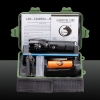 U`King ZQ-G7000A 1000LM 5 modos Kit de antorcha linterna con zoom portátil con batería y cargador enchufe de EE.UU. negro