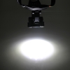 New Style 3 x XM-L T6 Focusing 90-Degree Adjustable Waterproof LED Headlamp Black