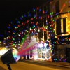 Kshioe LED Weihnachtsdekoration Outdoor-landschaft Rasen Lampe Us-stecker RGBW Licht