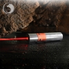 UKing ZQ-j12 30000 mW 638nm Pure Red Feixe Único Ponto Zoomable Caneta Laser Pointer Kit Titanium Prata