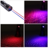 UKing ZQ-J34 5mw 650nm & 450nm double light 5 in 1 USB Laser Pointer