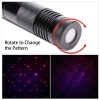 UKing ZQ-J34 5mw 650nm & 450nm double light 5 in 1 USB Laser Pointer