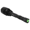 Laser-Taschenlampe 2000LM High Power 1000m Beleuchtungsabstand mit 2 Stück 18650 Batterien & Universal-Ladegerät weißes Licht