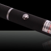 200mW 650nm Mid-open Adjust Focusing Red Laser Pointer Pen Black (with two AAA batteries)
