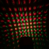 100V~220V Mini Voice-activated Red & Green Laser Stage lighting Light Silver & White