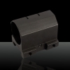 Y002 New alluminio Monte Gun morsetto per Laser Pen & torcia nero
