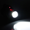 Linterna roja de 5 mW 650nm y linterna LED con montaje de pistola (con dos baterías CR123)