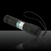 200mW 532nm Adjust Focusing Green Laser Pointer Pen Black