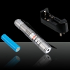 1000mW 405nm Adjust Focusing Pure-Blue Laser Pointer Pen Gray