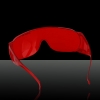 200-560nm ojos láser Gafas protectoras Gafas rojo con paño de vidrios