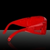 200-560nm Laser olhos óculos de proteção óculos de proteção vermelho com pano de óculos