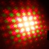 D011 110V-240V mini Red & Green Laser Voice-controllo della fase della luce laser nero