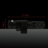 5mW 532nm Hat-Form grüner Laser-Anblick mit Gun Mount Black-ZT-B02
