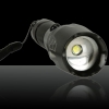 PX-518 CREE XM-L T6 LED 8W 1000 Lumen 5 Mode Focus Flashlight Black
