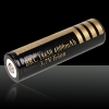 2pcs UltraFire 18650 4000mAh 3.6-4.2V Batterie al litio ricaricabili nero