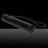 RL851 100mW 532nm Tail-Button Kaleidoscopic Green Laser Pointer Pen Black