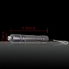 RL853 100mW 532nm stylo pointeur laser vert kaléidoscopique stylo gris argent