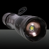 E6 T6 1200 Lumens 10W 3.7-4.2V 1Led 5Modes Focus Lampe de Poche Noir