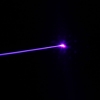 Puntatore laser professionale viola chiaro da 30 mW con scatola (batteria al litio CR123A) nero