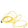 LED flexível lâmpada 3m 2-3mm Steel Wire Rope LED Strip com controle Amarelo
