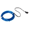 LED Lampe 3m 2-3mm Steel Wire Rope LED-Streifen mit Controller Blau