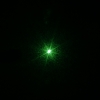 Patrón 5mW solo punto de luz láser verde puntero Pen con 16340 Batería Negro