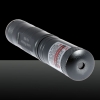 Motif 5mW Starry Red Light Pointeur Laser Pen avec 16340 Batterie Silver Grey