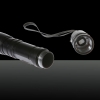 5mW Single-Ponto Padrão Red Light Laser Pointer Pen com 16340 Bateria Prata Cinza